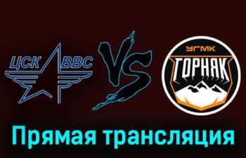 ЦСК ВВС — Горняк-УГМК 24 ноября 2023 года прямая трансляция