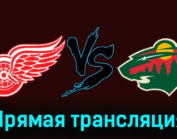 Детройт Ред Уингз — Миннесота Уайлд 26 ноября 2023 года прямая трансляция