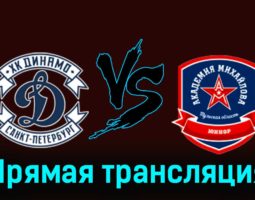 МХК Динамо СПб — АКМ-Юниор 20 ноября 2023 года прямая трансляция