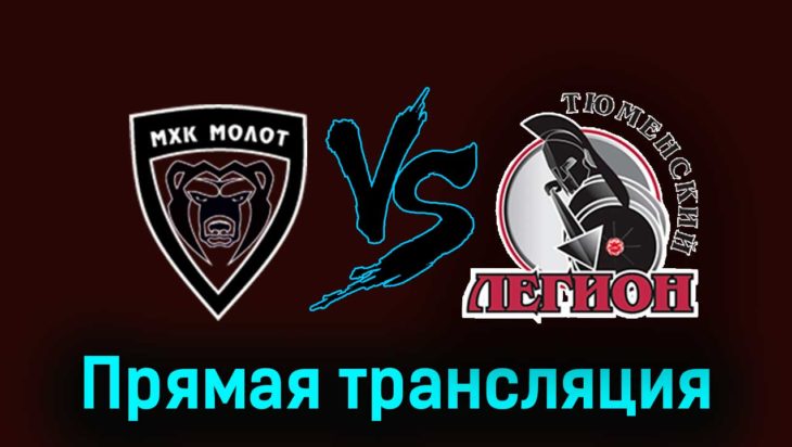 МХК Молот — Тюменский Легион 16 ноября 2023 года прямая трансляция