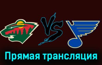 Миннесота Уайлд — Сент-Луис Блюз 29 ноября 2023 года прямая трансляция