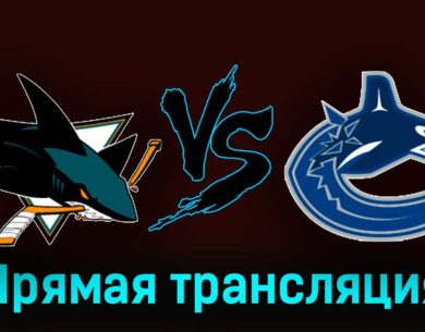 Сан-Хосе Шаркс — Ванкувер Кэнакс 3 ноября 2023 года прямая трансляция