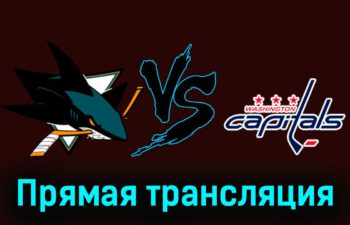 Сан-Хосе Шаркс — Вашингтон Кэпиталз 28 ноября 2023 года прямая трансляция
