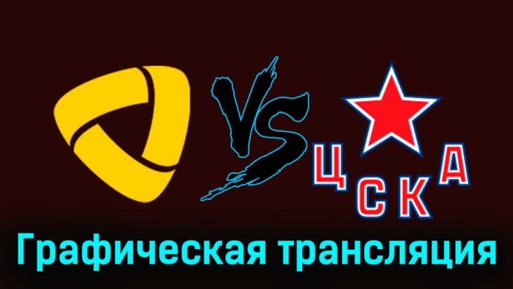 Северсталь — ЦСКА 22 ноября 2023 года графическая трансляция Северсталь — ЦСКА 22 ноября 2023 года графическая трансляция