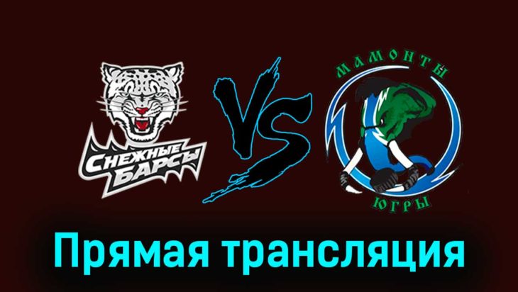 Снежные Барсы — Мамонты Югры 26 ноября 2023 года прямая трансляция Снежные Барсы — Мамонты Югры 26 ноября 2023 года прямая трансляция