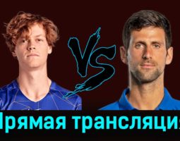 Янник Синнер — Новак Джокович 19 ноября 2023 года прямая трансляция