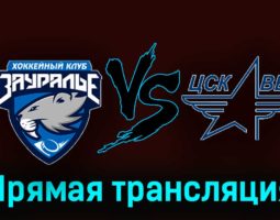 Зауралье — ЦСК ВВС 16 ноября 2023 года прямая трансляция