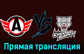 Авто — Снежные Барсы 8 января 2024 года прямая трансляция