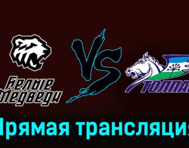 Белые Медведи — Толпар 18 января 2024 года прямая трансляция