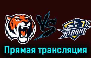 Амурские Тигры — МХК Атлант 19 февраля 2024 года прямая трансляция