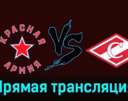 Красная Армия — МХК Спартак 19 февраля 2024 года прямая трансляция