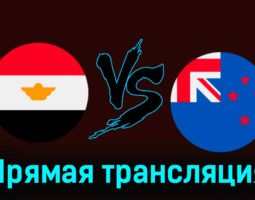 Египет — Новая Зеландия 22 марта 2024 года прямая трансляция