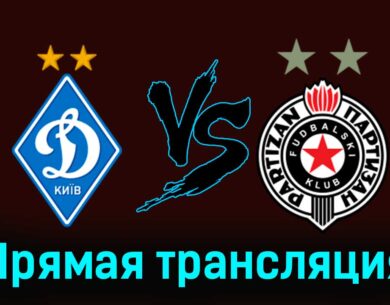 Динамо Киев — Партизан 23 июля 2024 года прямая трансляция