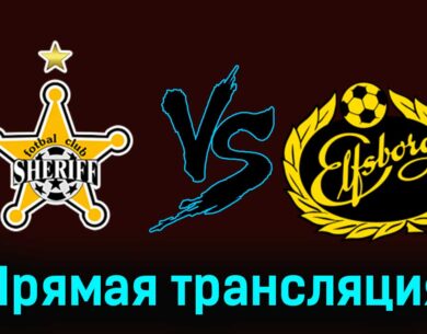 Шериф — Эльфсборг 25 июля 2024 года прямая трансляция