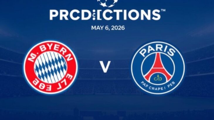 Прогноз на матч Bayern vs PSG, 6 мая 2026, Лига чемпионов: кто возьмет верх в противостоянии гигантов? Прогноз на матч Bayern vs PSG, 6 мая 2026, Лига чемпионов: кто возьмет верх в противостоянии гигантов?