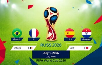 Победитель группы L — 3-е место группы E/H/I/J/K 1 июля 2026 года прямая трансляция — ЧМ 2026, 1/16 финала