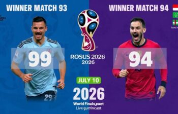 Победитель матча №93 — Победитель матча №94 10 июля 2026 года прямая трансляция — ЧМ 2026, 1/4 финала